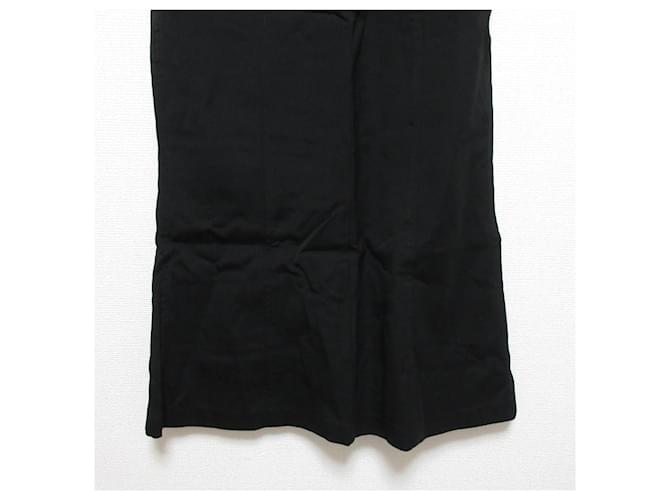 Autre Marque Falda Larga Stretch ebure Negro - vista 6