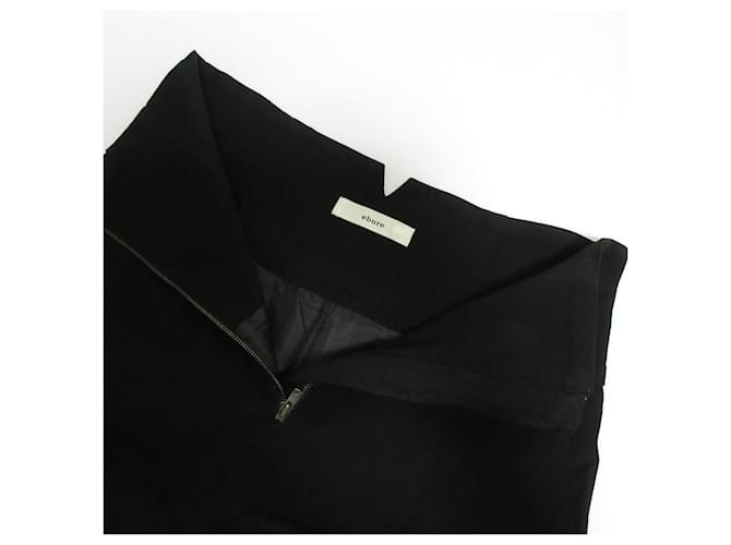 Autre Marque Falda Larga Stretch ebure Negro - vista 8