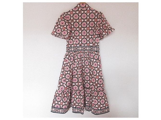 Kate Spade By The Pool Blumenkachelkleid Pink - Ansicht 2