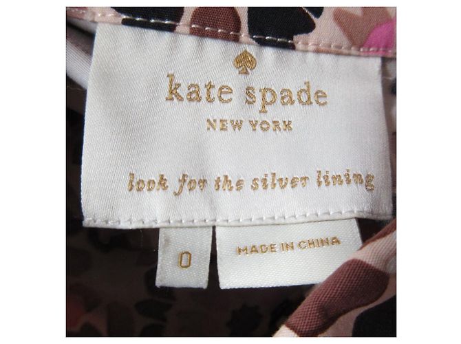 Kate Spade By The Pool Blumenkachelkleid Pink - Ansicht 3