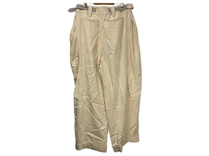Pantaloni larghi Louis Vuitton Beige - vista 2