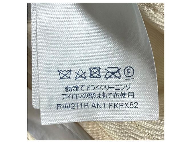 Pantaloni larghi Louis Vuitton Beige - vista 7