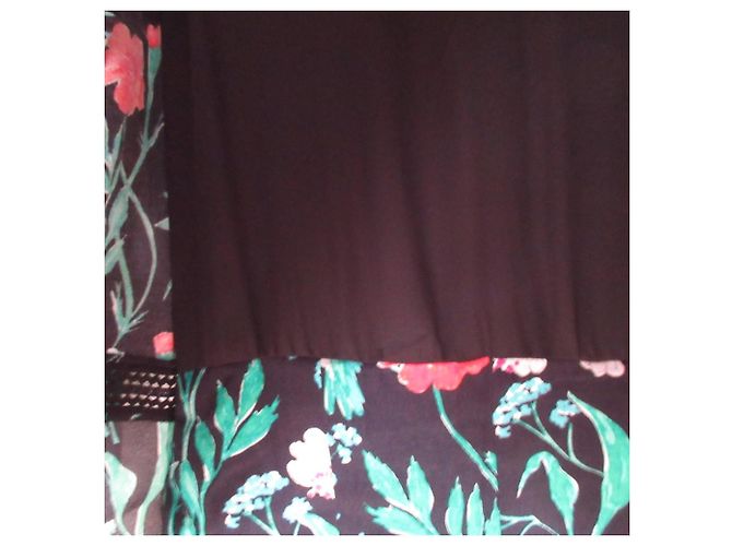 Kate Spade Blumenmuster Kleid Schwarz Mehrfarben - Ansicht 7