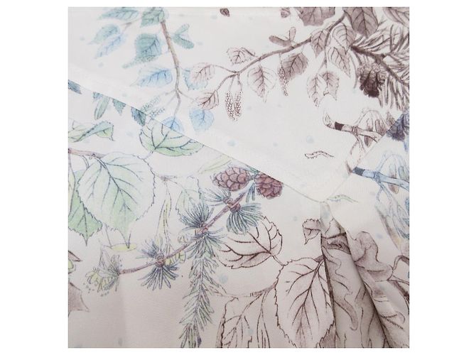 Falda de satén con estampado de flores Paul Smith BLACK - vista 3