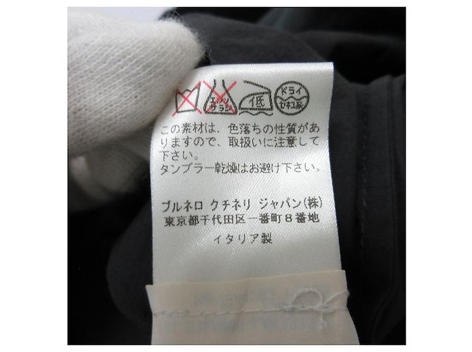 Autre Marque Monile Kleid Brunello Cucinelli Grau Anthrazitgrau - Ansicht 13