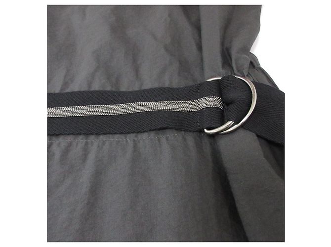 Autre Marque Monile Kleid Brunello Cucinelli Grau Anthrazitgrau - Ansicht 6