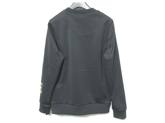 Autre Marque Pull en jersey Dance With Dragon Noir - vue 2