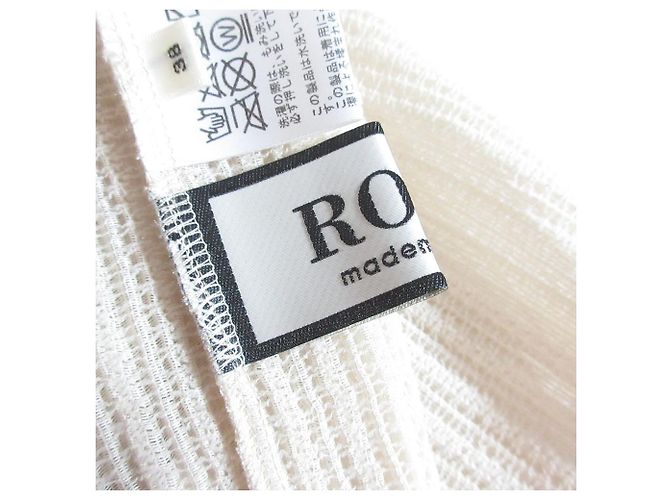 Autre Marque Plisierter Top mit Kordeldetails Beige - Ansicht 5