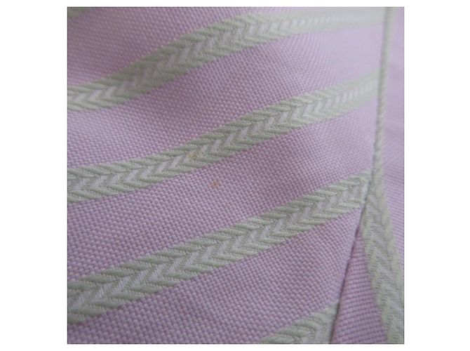Autre Marque Camicia a Righe a Maniche Lunghe Barba Rosa Verde - vista 10