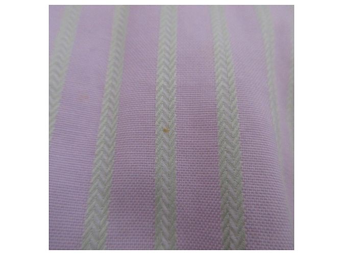 Autre Marque Camicia a Righe a Maniche Lunghe Barba Rosa Verde - vista 9