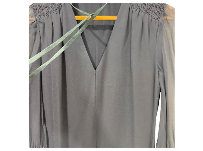 Vestido 100% Seda Valentino Azul Azul marino - vista 9