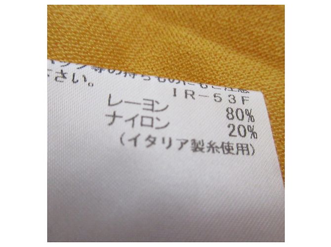 Autre Marque Top in maglia a maniche corte Mackintosh Giallo - vista 10