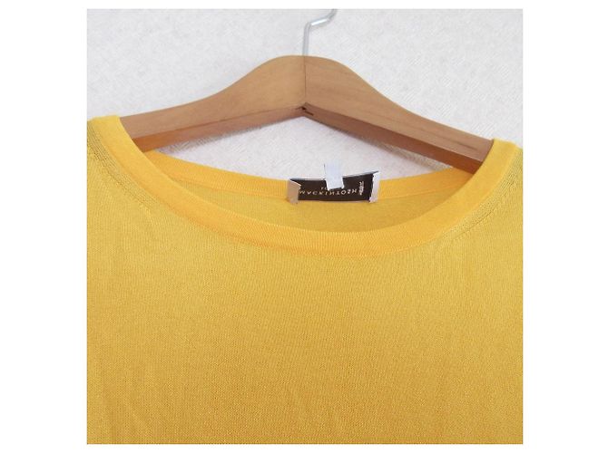 Autre Marque Top in maglia a maniche corte Mackintosh Giallo - vista 3