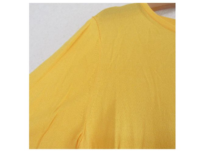 Autre Marque Top in maglia a maniche corte Mackintosh Giallo - vista 4