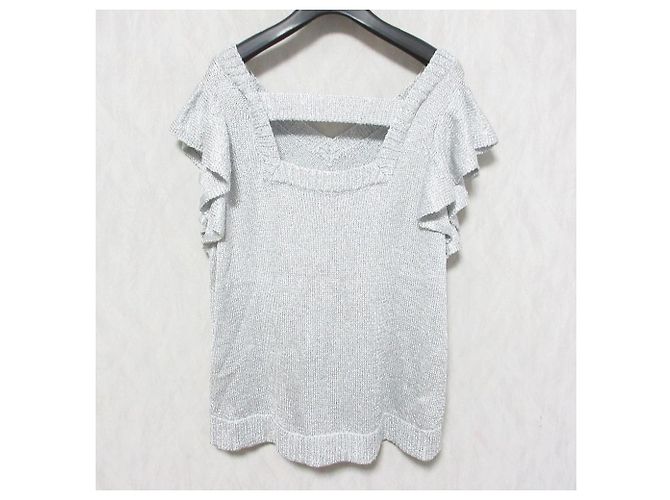 Autre Marque Top sin mangas con volantes Grace Class Plata - vista 2