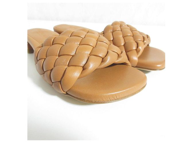 Autre Marque Mara Bini Leder-Mule Braun - Ansicht 2