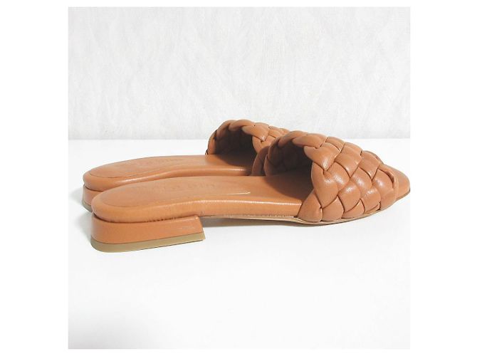 Autre Marque Mara Bini Leder-Mule Braun - Ansicht 3