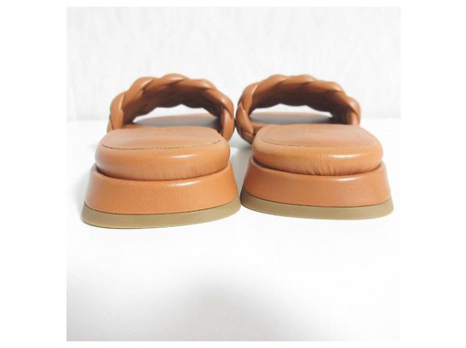 Autre Marque Mara Bini Leder-Mule Braun - Ansicht 4