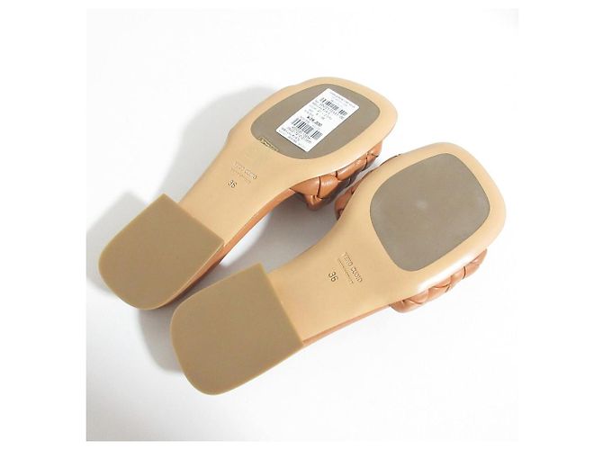 Autre Marque Mara Bini Leder-Mule Braun - Ansicht 6