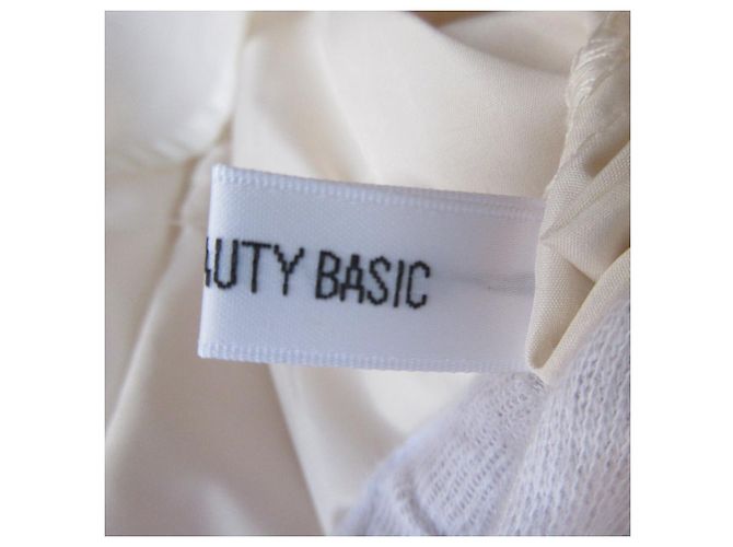 Autre Marque OFF-SHOULDER BLUSE MIT BLUMEN NATURAL BEAUTY BASIC Roh - Ansicht 6