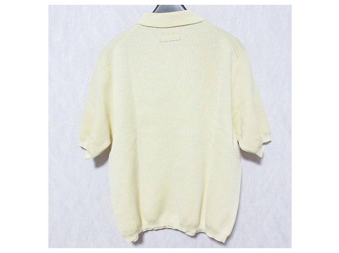 Autre Marque Mila Owen Polo Strickpullover mit Formärmeln Gelb - Ansicht 2