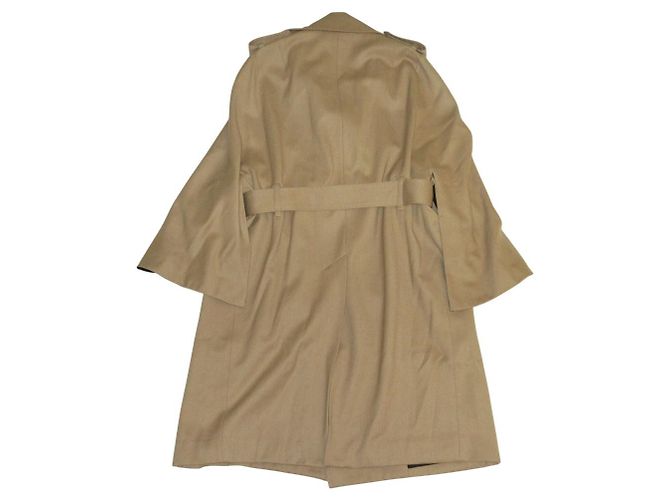 Autre Marque Abrigo Trench de Lana TOGA Archives Beige - vista 2