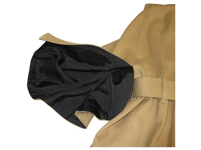 Autre Marque Abrigo Trench de Lana TOGA Archives Beige - vista 4