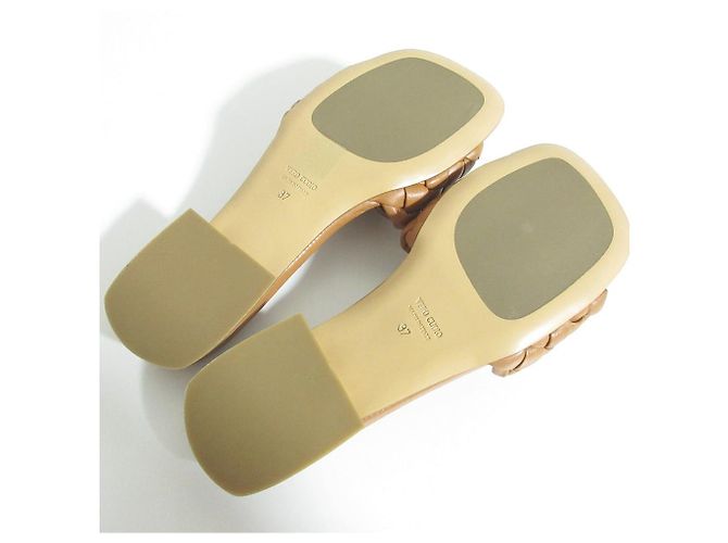 Autre Marque Mule in pelle Mara Bini Marrone Bronzo - vista 6