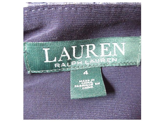 Ralph Lauren Spitzenkleid mit Ausschnitten Blau - Ansicht 3