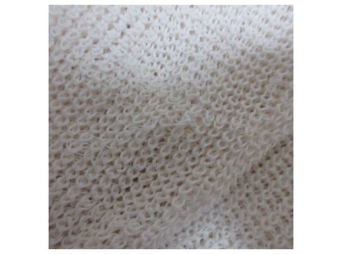 Autre Marque Gima Strickpullover mit Bootsausschnitt Liesse Weiß - Ansicht 13