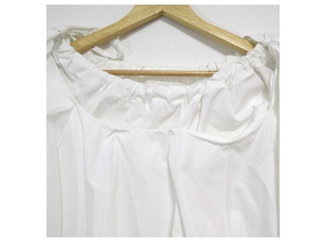 Top de manga corta con cinta Marni Blanco - vista 6