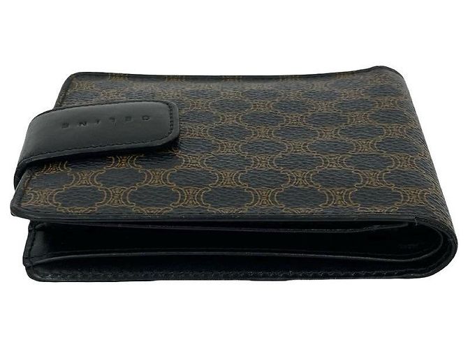 Céline Cartera Celine Macadam Trionfo de piel Negro - vista 4