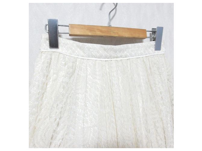 Autre Marque Falda Plisada Mystrada Haku Beige - vista 4