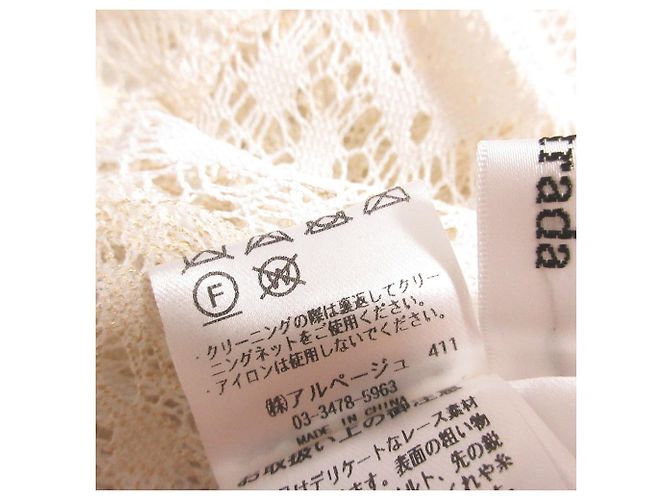 Autre Marque Falda Plisada Mystrada Haku Beige - vista 8