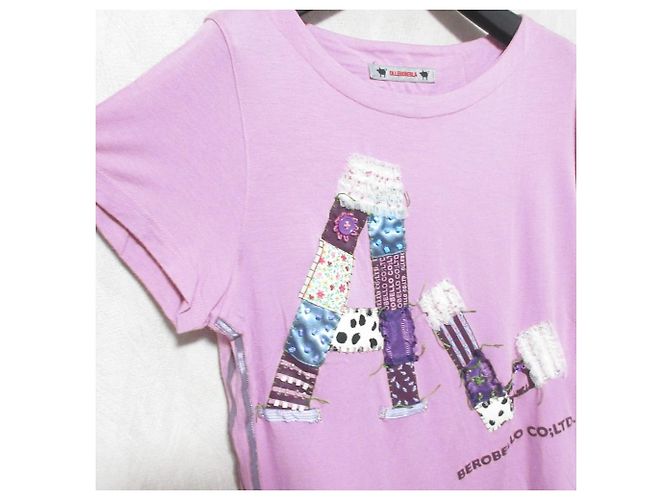 Autre Marque Camiseta Olleborebla Alberobello Pig Print Púrpura - vista 3