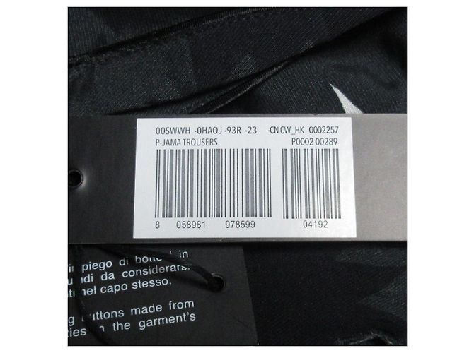 Autre Marque Pantaloni cropped a vita alta DIESEL Grigio - vista 16