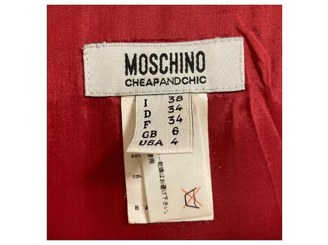 Moschino Cheap and Chic Kleid Rot - Ansicht 6