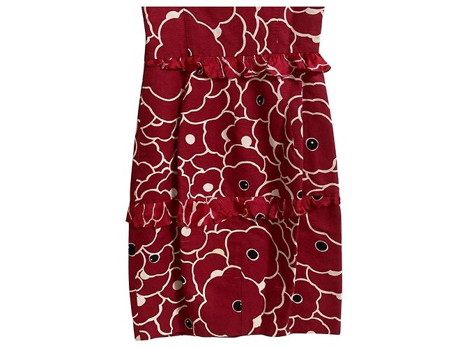 Moschino Cheap and Chic Kleid Rot - Ansicht 8