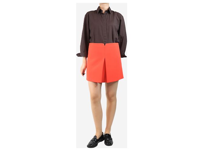 Versace Falda mini roja - talla UK 10 - vista 2