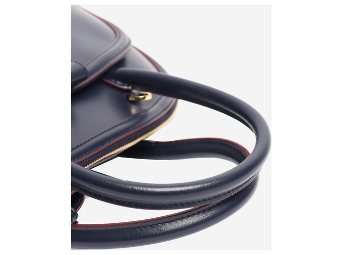 MCM Borsa in pelle Anna blu scuro 2 in 1 - vista 7