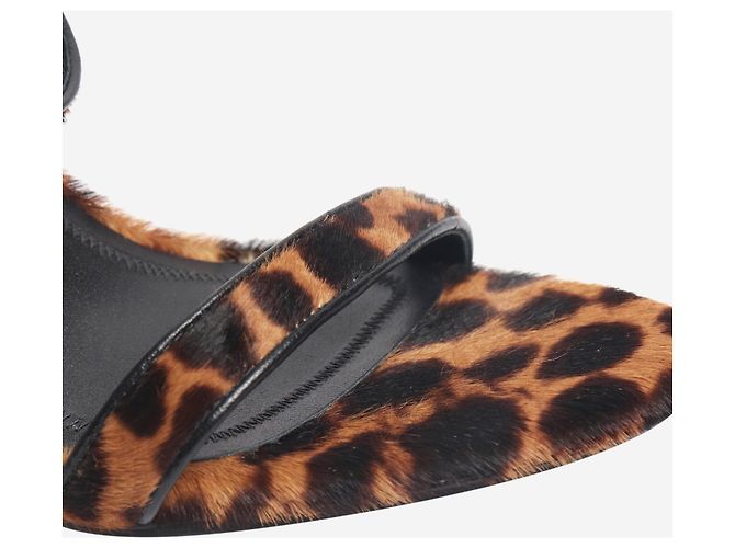 Alexander Wang Tacchi in pelliccia di vitello leopardato marrone - taglia EU 39 (UK 6) - view 4