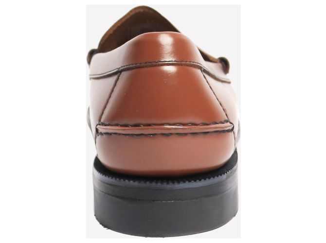 Sebago Mocassini in pelle tan - taglia EU 44 Marrone - vista 3