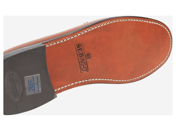 Sebago Mocassini in pelle tan - taglia EU 44 Marrone - vista 4