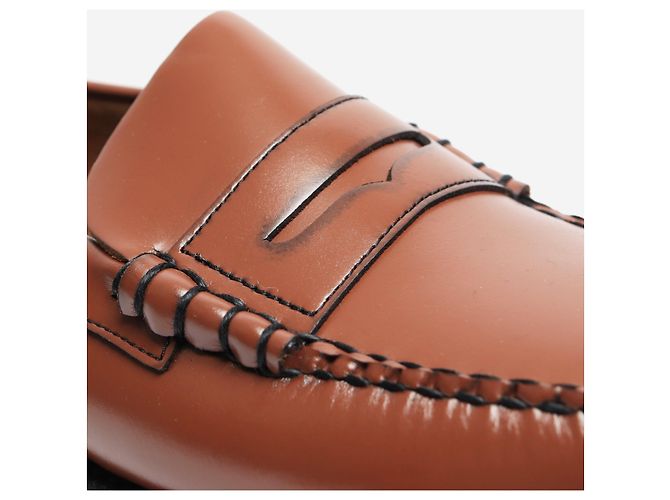 Sebago Mocassini in pelle tan - taglia EU 44 Marrone - vista 5