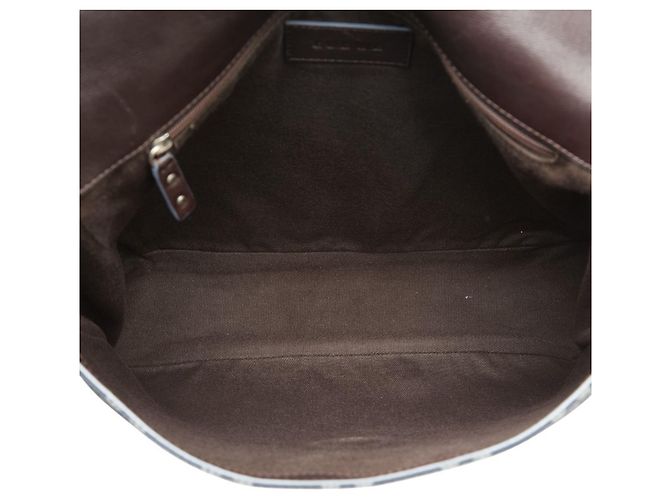 Borsa a tracolla Loewe Anagram Marrone Blu navy - vista 14