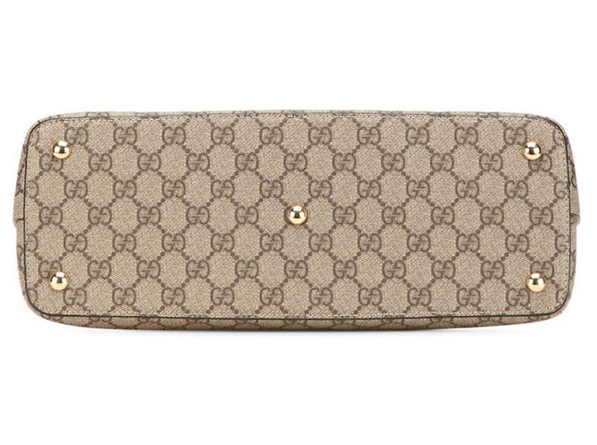 Borsa a mano/borse a spalla Gucci GG Supreme piccola Marrone Beige - vista 3