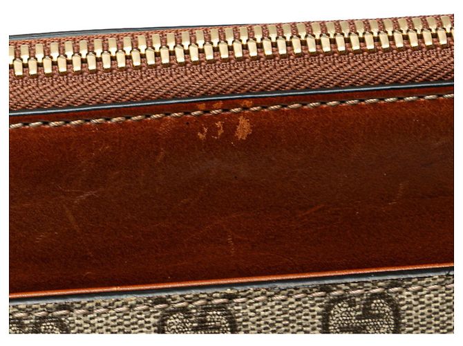 Borsa a mano/borse a spalla Gucci GG Supreme piccola Marrone Beige - vista 5