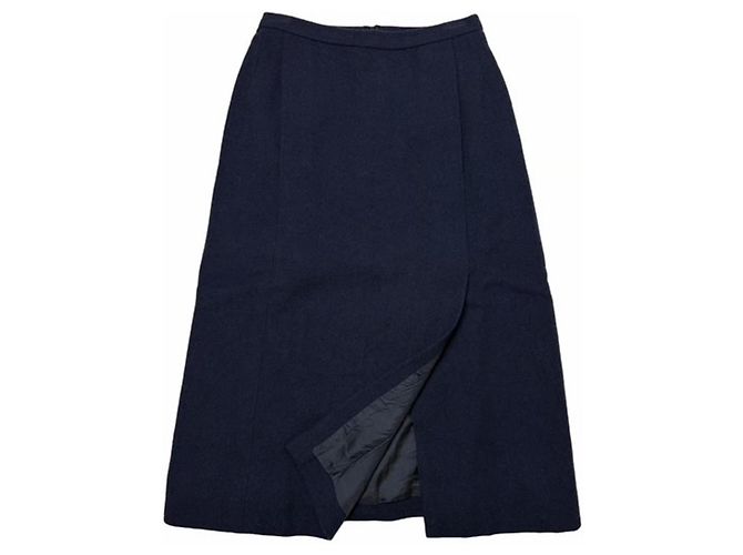 Completo gonna e giacca Chanel Blu scuro - vista 8