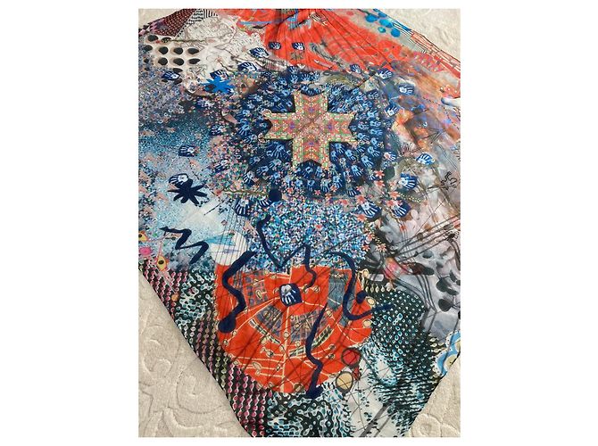 Grande Sciarpa Christian Lacroix Multicolore - vista 3