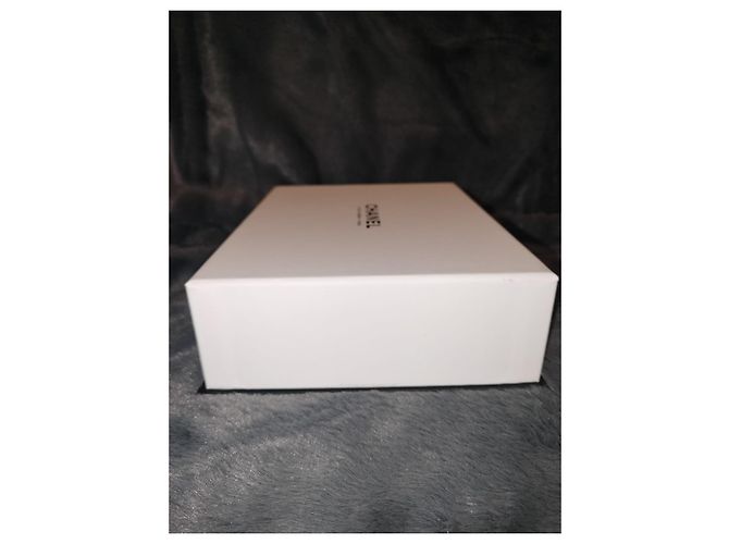 White and black empty box for mini Chanel bag - view 2